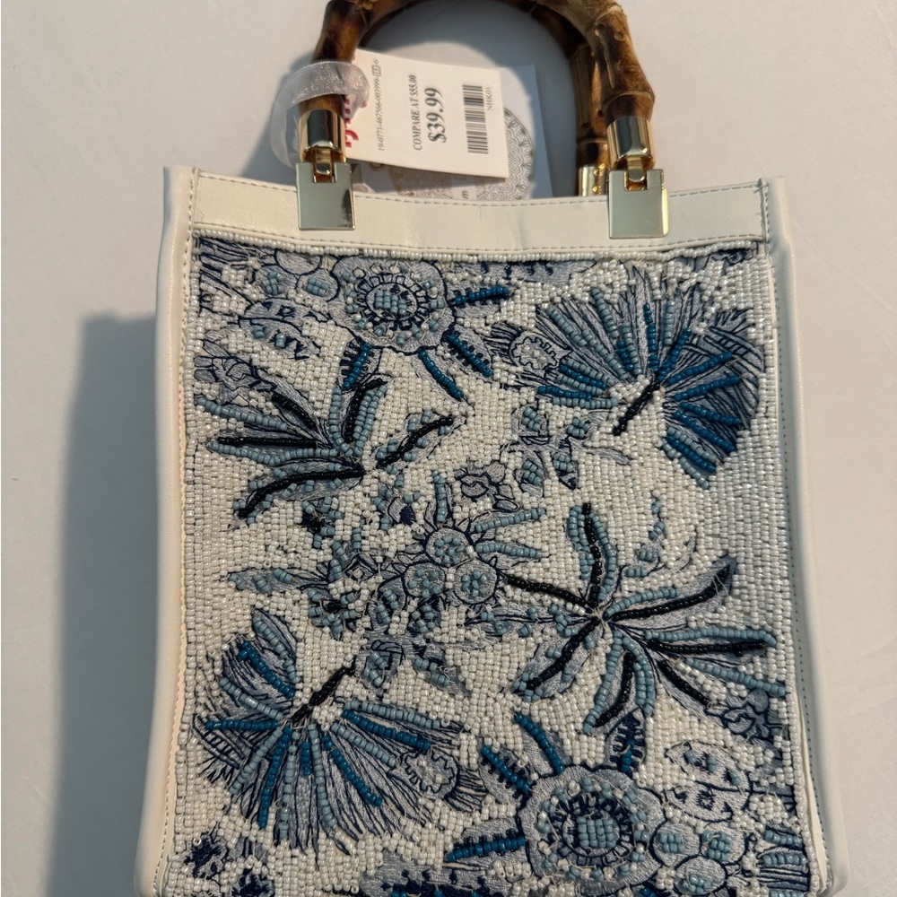 Chinoiserie Beaded Bag